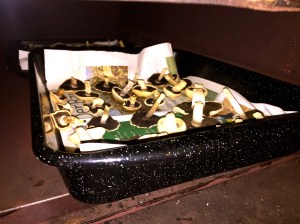 und ab ins Rohr damit