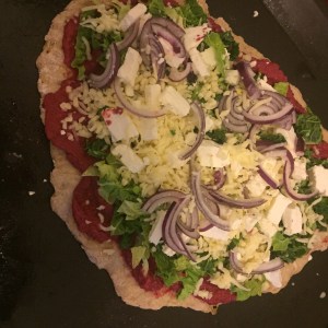 fertig belegte Herbstpizza